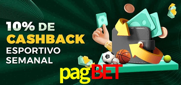 10% de bônus de cashback na pagbet